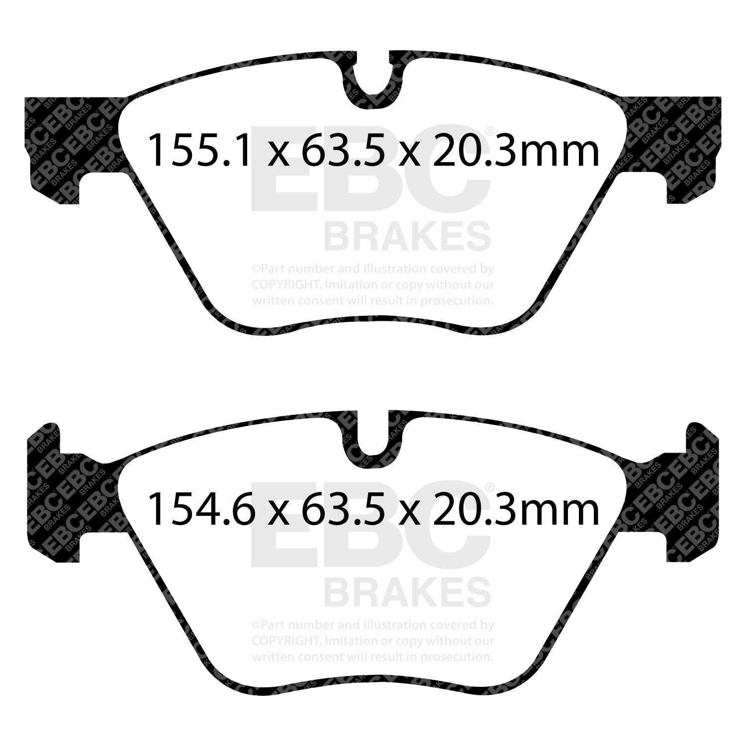 EBC Brakes Pad and Disc Kit (PD08KF647) Image 1