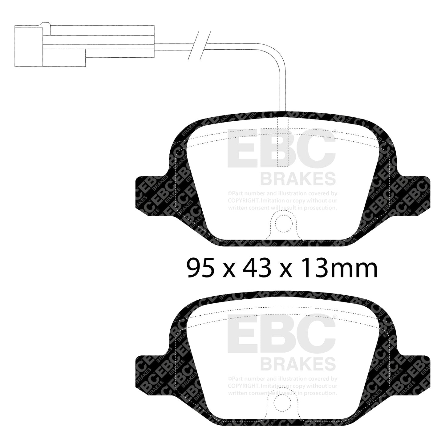 EBC Brakes Pad and Disc Full vehicle Kit (PD40K659)