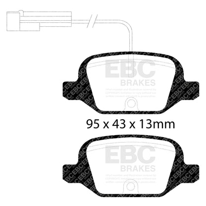 EBC Brakes Pad and Disc Full vehicle Kit (PD40K659)