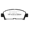 EBC Brakes Pad and Disc Kit (PD11KF1198) Image 1
