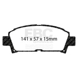 EBC Brakes Pad and Disc Kit (PD03KF1165) Image 3