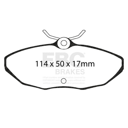 EBC Brakes Pad and Disc Kit (PD11KR116) Image 3