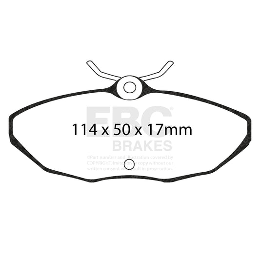 EBC Brakes Pad and Disc Full vehicle Kit (PD40K794) Image 1