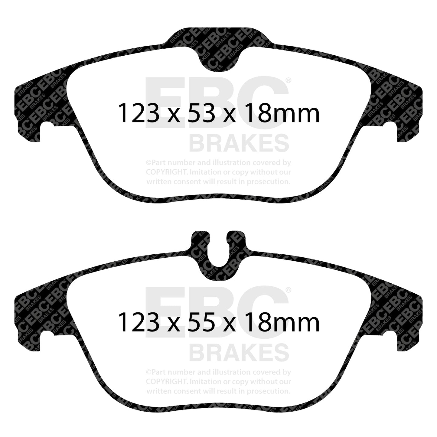 EBC Brakes Pad and Disc Full vehicle Kit (PD40K1223)