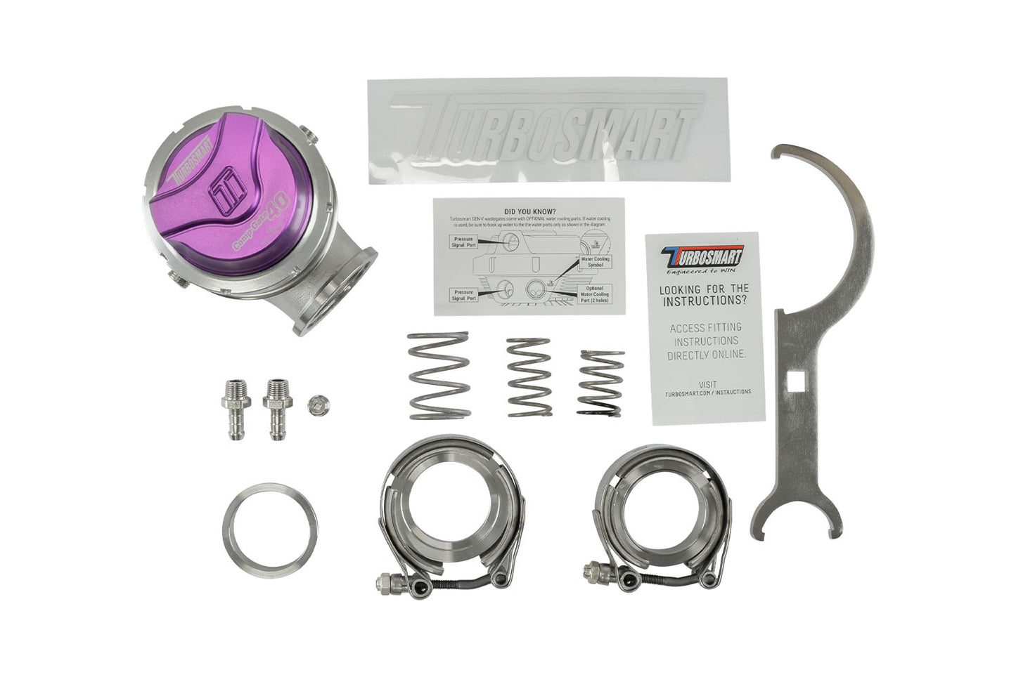 Turbosmart GenV WG40 CompGate40 14psi Purple
