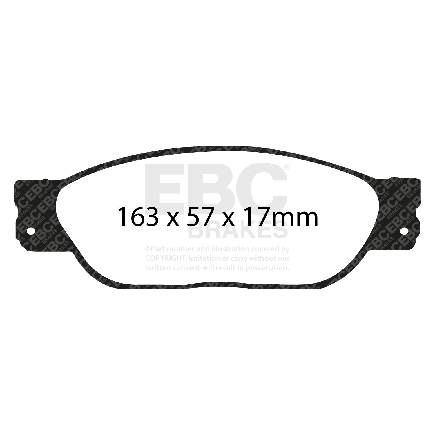 EBC Brakes Pad and Disc Kit (PD12KF146) Image 3