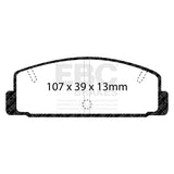 EBC Bluestuff NDX Trackday Brake Pad Set (DP5729NDX) Image 2
