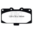 EBC Brakes Pad  and  Disc Kit (PD01KF1114) Image 1