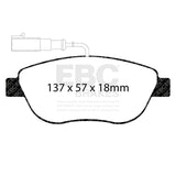 EBC Brakes Pad  and  Disc Kit (PD01KF002) Image 1