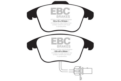 EBC Brakes Pad and Disc Kit (PD07KF296) Image 2