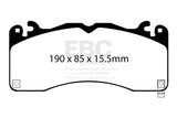 EBC Performance Pack Pad & Line Kit with Yellowstuff Pads (PLK2013) Image 2