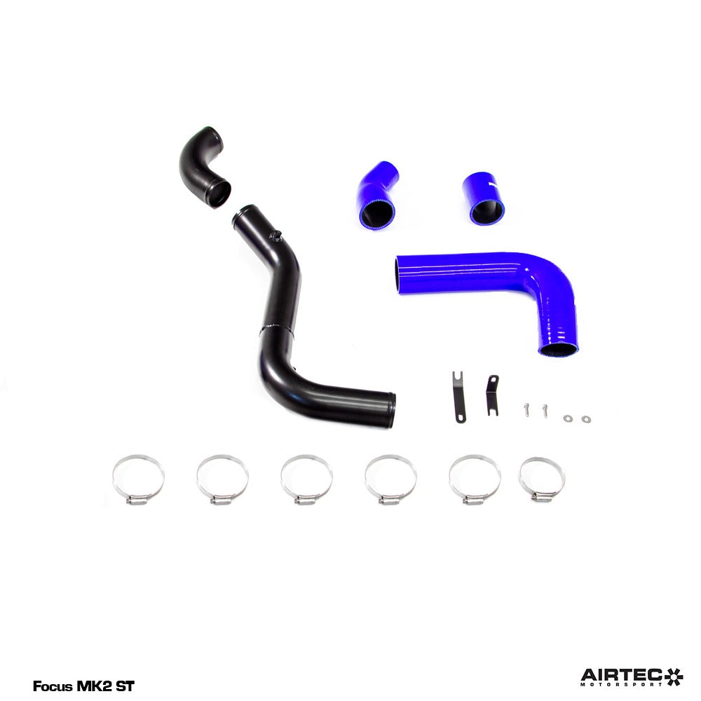 AIRTEC Motorsport 2.5-inch Big Boost Pipe Kit for Focus Mk2- Hot Side ONLY Image 2