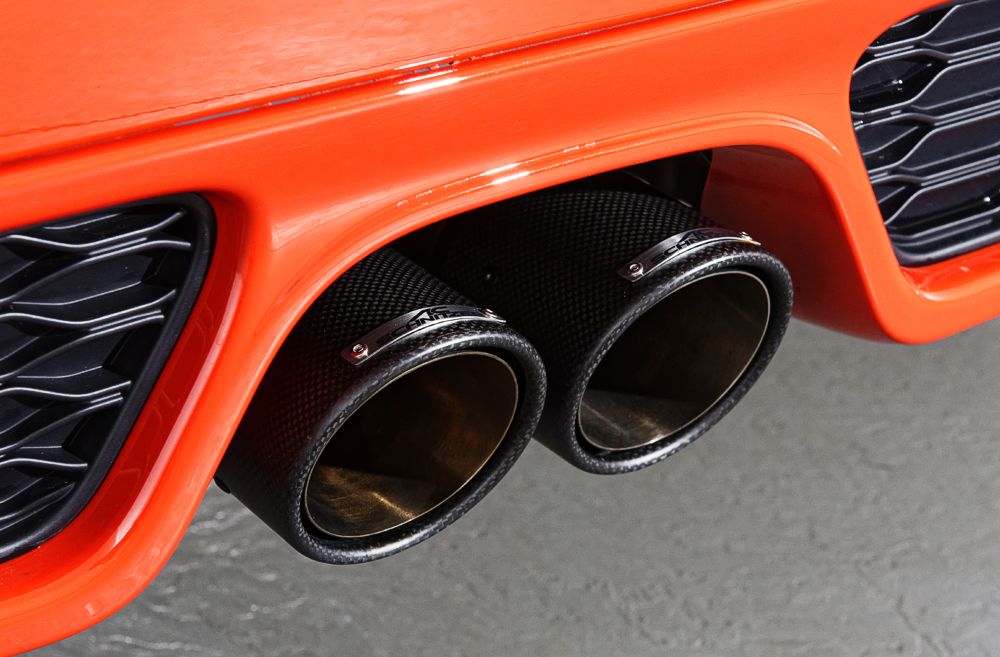 AC Schnitzer Tailpipe Set Carbon Sport For Mini 5 Doors F55 Cooper S C