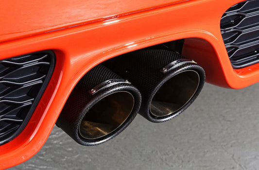 AC Schnitzer Tailpipe Set Carbon Sport For Mini F57 Convertible Cooper