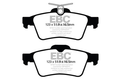 EBC Brakes Pad and Disc Kit (PDKR726)
