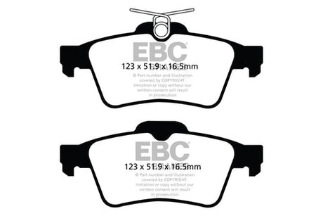 EBC Brakes Pad and Disc Kit (PDKR726) Image 2