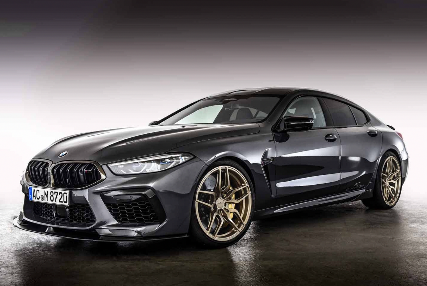 AC Schnitzer BMW M8 ac4 forged Techgold 21" alloy wheel sets