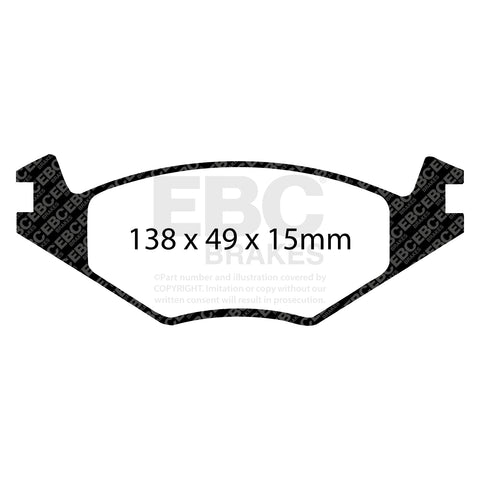 EBC Brakes Pad and Disc Kit (PD11KF943) Image 1