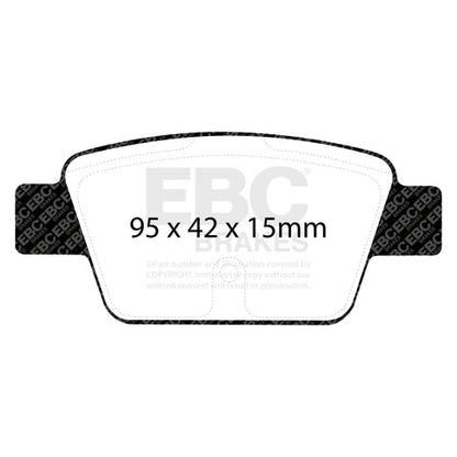 EBC Brakes Pad and Disc Full vehicle Kit (PD40K083) Image 4