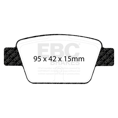 EBC Brakes Pad and Disc Full vehicle Kit (PD40K081) Image 3