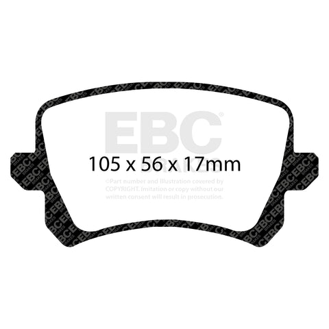 EBC Brakes Pad and Disc Full vehicle Kit (PD40K245) Image 3