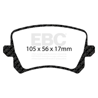 EBC Brakes Pad and Disc Kit (PDKR097) Image 3