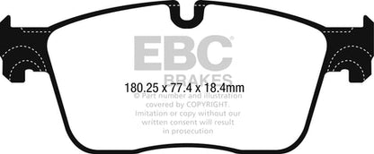 EBC Greenstuff 6000 Series Truck and SUV Brake Pad Set (DP62253) Image 3