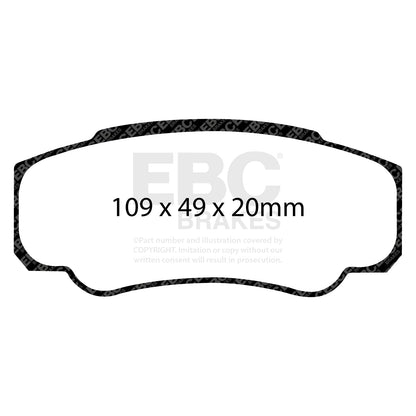 EBC Brakes Pad and Disc Full vehicle Kit (PD40K618)