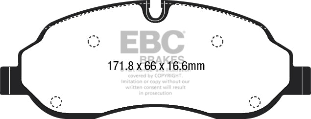 EBC Brakes Pad and Disc Full vehicle Kit (PD40K2400)
