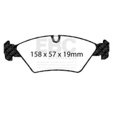 EBC Racing RP-X Track and Race Brake Pads (DP8414RPX) Image 2
