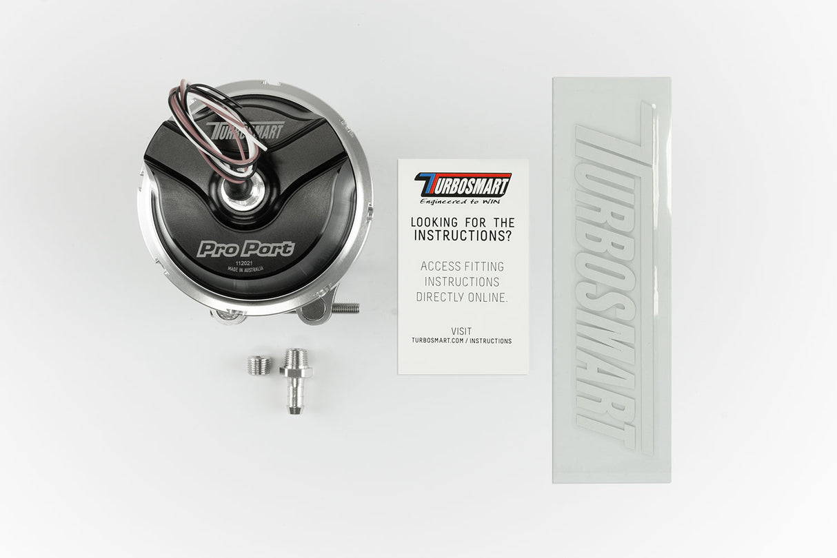 Turbosmart Turbosmart BOV ProPort BOV with Sensor Cap Black – Image 4