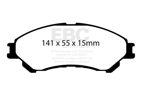 EBC Brakes Pad and Disc Kit (PDKF2352)