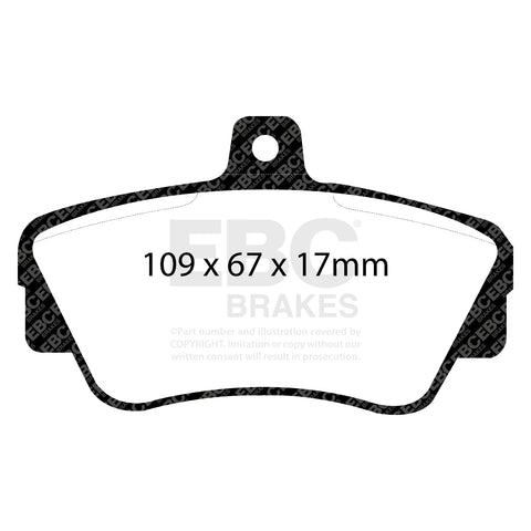 EBC Brakes Pad and Disc Kit (PDKF2151)