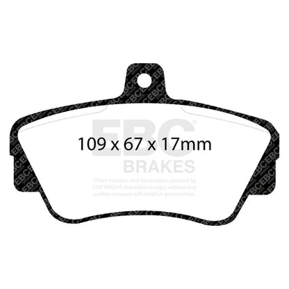 EBC Brakes Pad and Disc Kit (PDKF2151)