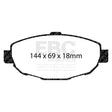 EBC Brakes Pad and Disc Kit (PD06KF369) Image 1