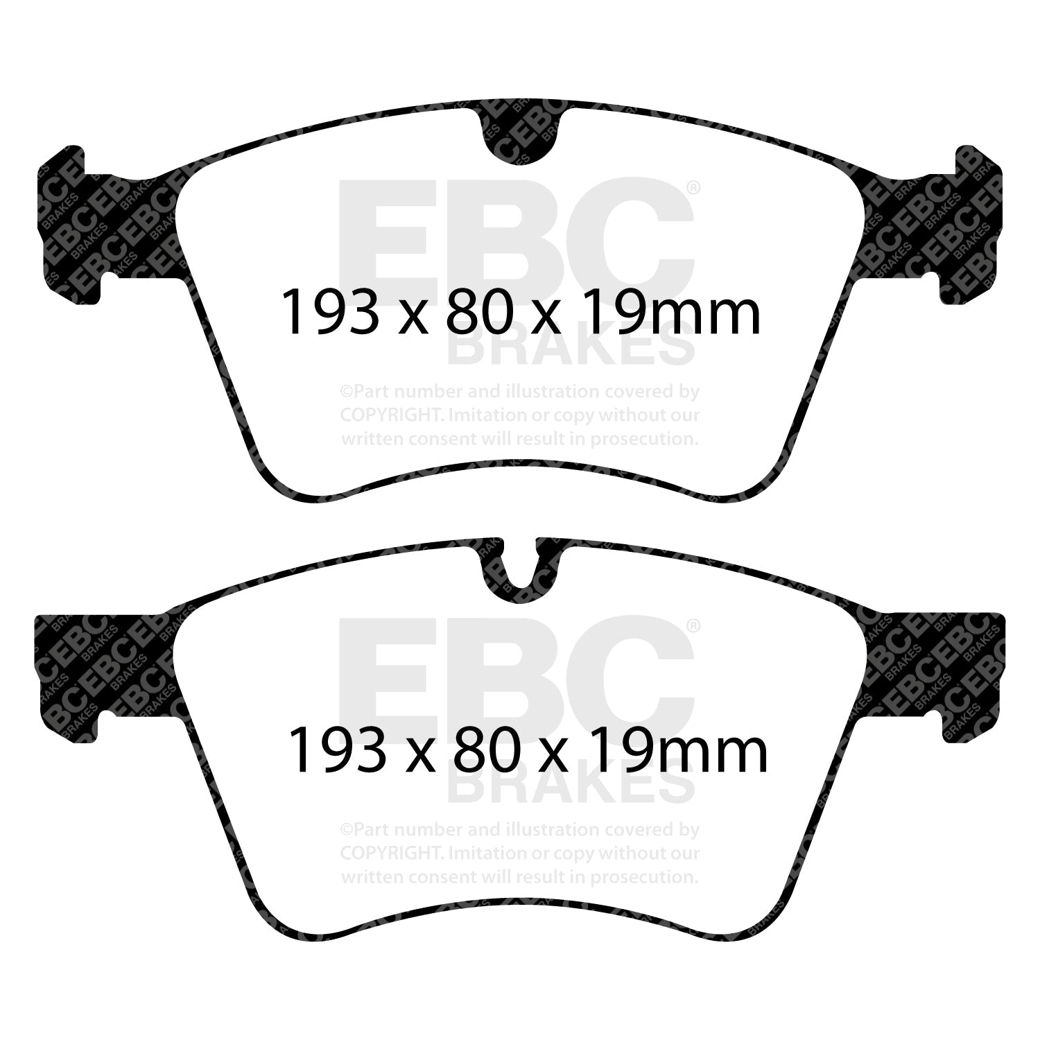 EBC Brakes Pad and Disc Full vehicle Kit (PD40K1234)