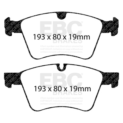 EBC Brakes Pad and Disc Full vehicle Kit (PD40K1234)
