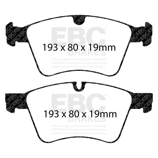 EBC Brakes Pad and Disc Full vehicle Kit (PD40K1234)