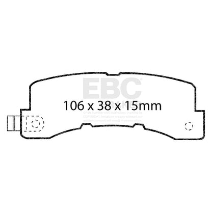 EBC Brakes Pad and Disc Full vehicle Kit (PD40K949)