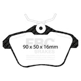 EBC Brakes Pad and Disc Kit (PDKR022) Image 3