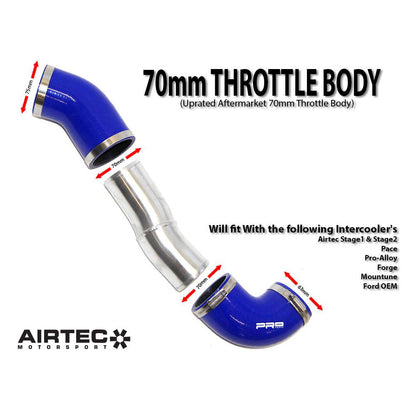 AIRTEC Motorsport 2.5 inch Big Boost Pipes with 70mm Cold Side for Focus ST and RS Mk2 Image 4