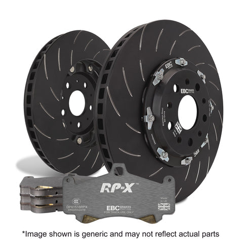 EBC Full Race RPX Pad & 2pc Disc Kit - (P2DK007RPX) Front