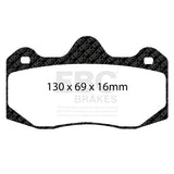 EBC Orangestuff 9000 Series Race Brake Pad Set (DP9049) Image 4