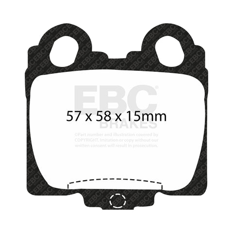 EBC Brakes Pad and Disc Kit (PD03KR396) Image 4