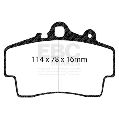 EBC Brakes Pad and Disc Kit (PD05KF244)