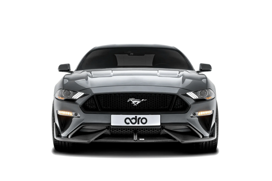 Ford Mustang Carbon Fibre Side Skirts by Adro (2018+) - | Side Skirts & Winglets | FD Racing