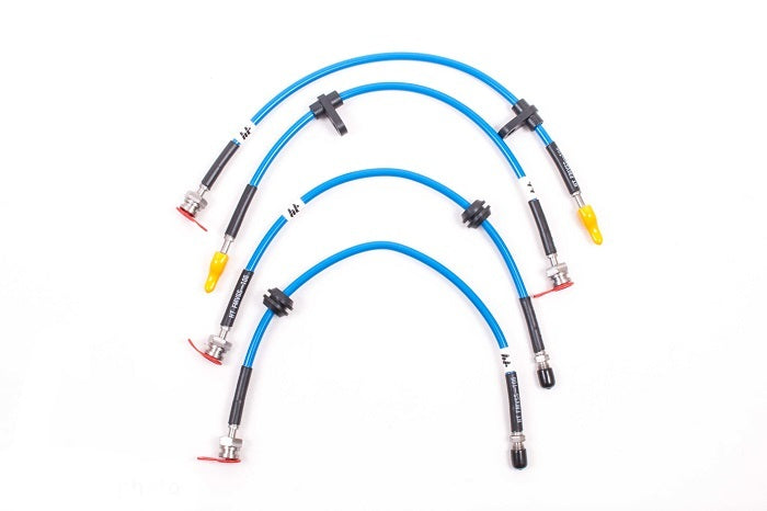 HoseTechnik Braided Brake Lines for Mazda 323F 1.8 ZXi (MAZ-4-062)