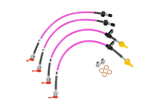 HoseTechnik Braided Brake Lines for Audi RS6 C6 (AUD-4-318)