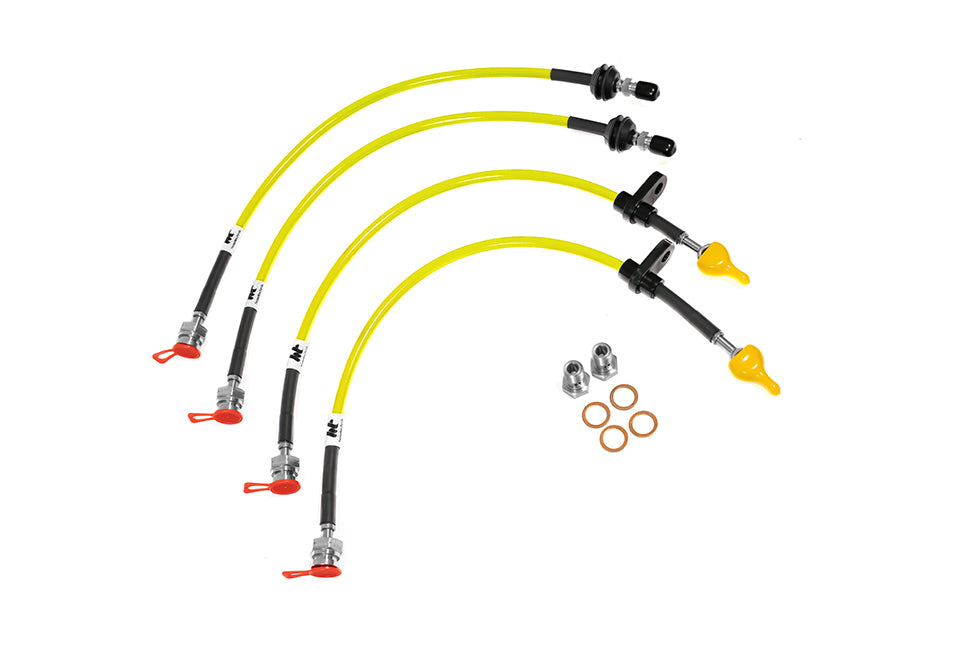 HoseTechnik Braided Brake Lines for Audi R8 Type 42 (AUD-4-075) - photo 11