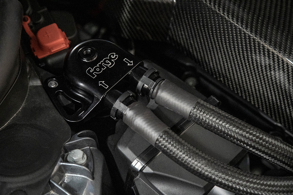 Forge Motorsport Oil Catch Can for BMW Z4 G29 M40i B58 (FMCT6) - photo 7